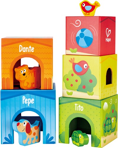 Hape Stapeltoren Pepe & friends