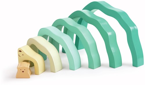 Arctic Polar Bear Stacking Blocks
