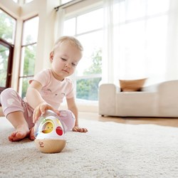 Hape jouet à empiler Wobble Wonder Stacker multicolore bébé