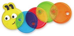 Hape speelgoed rups Color Mix - kleurrijk houten speelgoed voor kinderen