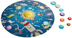 Hape Puzzel met zonnestelsel - 102 stukjes