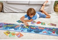 Hape puzzle dinosaure 1,5 mètre glow in the dark carton-3