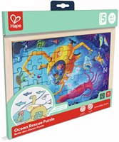 Hape puzzel Ocean Rescue - educatief speelgoed karton-3