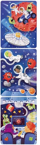 Hape ruimte puzzel Space Adventure - educatief speelgoed voor kinderen-2