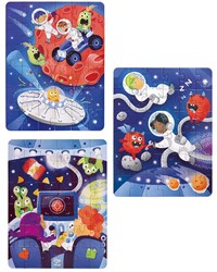 Hape puzzle spatial Space Adventure - jouet éducatif pour enfants