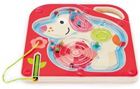Hape Magnetisch doolhof Pepe houten puzzel speelgoed-2