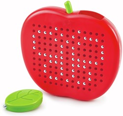 Hape jouet magnétique pomme - ardoise magnétique - éducatif