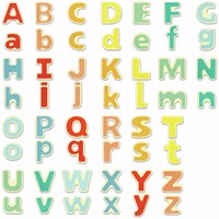Hape magnetisch alfabet houten letters educatief speelgoed kleurrijk