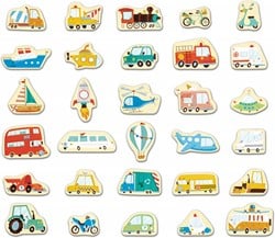 Hape Magnetische Voertuigen Set