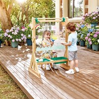 Hape schildersezel buiten - houten kunst ezel voor kinderen