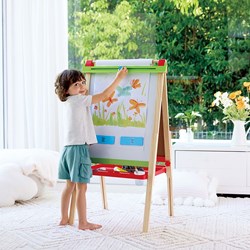 Hape schildersezel houten speelgoed Little Artist's Easel creatief
