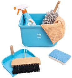 Hape jouet de ménage seau - Clean Up Bucket Set - Multicolore