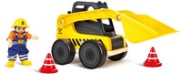 Hape véhicule de chantier camion benne Load 'n' Go jouet en bois jaune-2