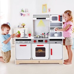 Hape Cuisine en bois tout-en-un - Jouet cuisine pour enfants