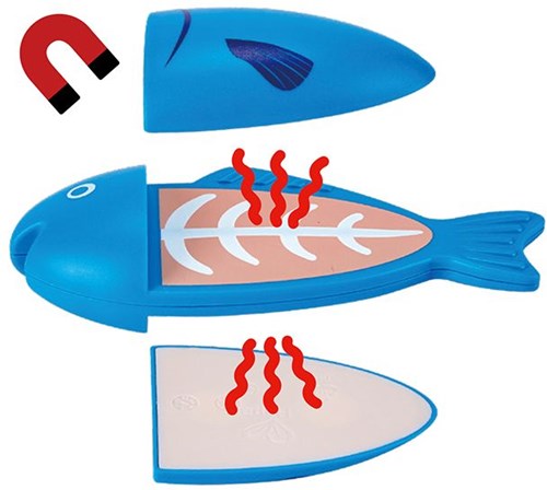 Hape keukenspeelset vlees en vis - speelgoedeten voor kinderen-3