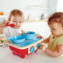 Hape houten keukenset voor peuters - speelkeuken met accessoires