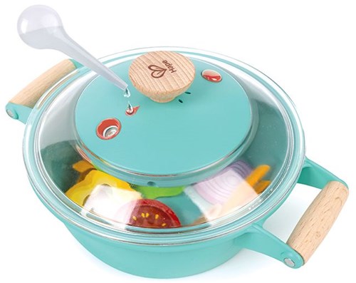 Hape Little Chef Cuisine & Vapeur set de jouets en bois-3