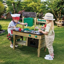 Hape outdoor keuken speelset voor kinderen buiten koken