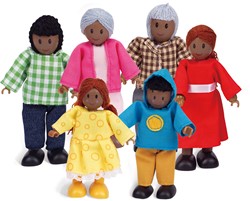 Hape Poppenhuis familie Afrika