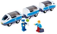 Hape houten intercity trein speelgoed - magnetische treinset-2