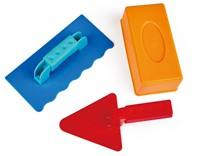 Hape Metsel Strandset - 3-delig zand speelgoed set
