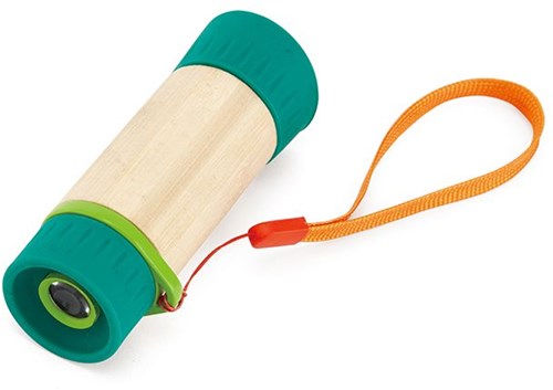 Hape bamboe telescoop speelgoed - verstelbare kinder telescoop 8x vergroting-2