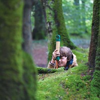 Hape bamboe periscoop speelgoed voor buiten en verstoppertje-3
