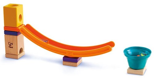 Hape Quadrilla knikkerbaan Mega Skatepark aanvulset Glijbaan-2