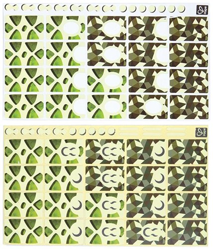 Hape stickers jouet phosphorescents nature décoration circuit billes