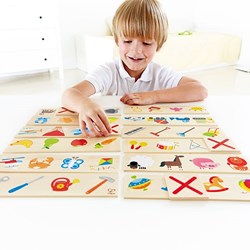 Hape jeu éducatif Cross Out - jeu familial coloré pour enfants