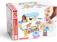 Hape houten trekfiguur Noah's ark - educatief speelgoed-2