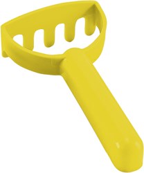 Hape Râteau Bébé Jaune - Jouet de Jardin pour Enfants et Bac à Sable