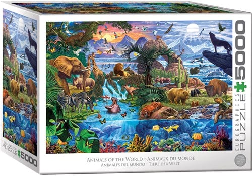 Eurographics Tiere der Welt - 5000 Teile-2