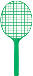 Pre-Sport tennisracket junior groen - lichtgewicht en duurzaam