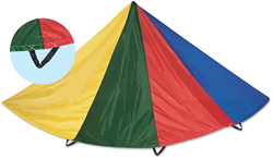 Pre-Sport jouet parachute - jeu de groupe - 5 mètres - multicolore