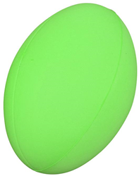 Pre-Sport rugbybal schuim groen - lichtgewicht trainingsbal maat 3