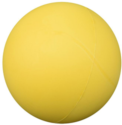 Pre-Sport foam bal geel 20cm - duurzame speelbal voor binnen en buiten