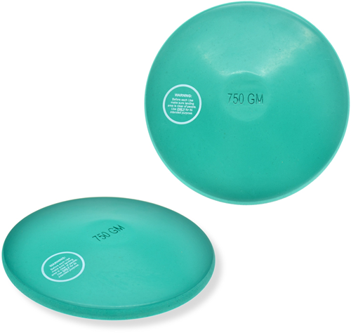 Pre-Sport rubber discus indoor 0.75kg trainingsmateriaal
