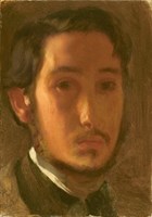 Grafika puzzle art Edgar Degas Autoportrait au col blanc 1000 pièces
