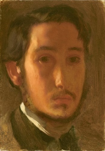 Grafika puzzle art Edgar Degas Autoportrait au col blanc 1000 pièces