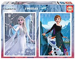 Educa Frozen legpuzzel 2x500 stukjes Disney puzzel