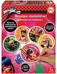 Educa jouet mosaïque Miraculous Ladybug diamant jeu créatif