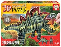 Educa puzzel Stegosaurus 3D karton speelgoed voor kinderen