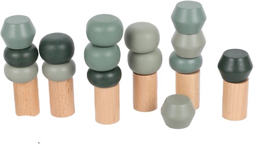 Atan Wooden Stacking tree