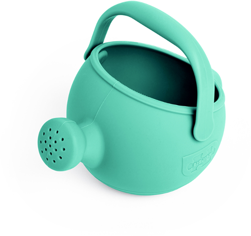 Bigjigs siliconen gieter - Eggshell Green - duurzaam buitenspeelgoed-2