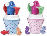 Androni Giocattoli emmerset strand speelgoed schelpjes blauw
