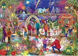 Gibsons kerst puzzel legpuzzel 1000 stukjes - Enchanted Christmas
