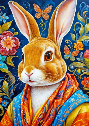 Enjoy Puzzle legpuzzel Cool Rabbit - 1000 stukjes puzzelplezier