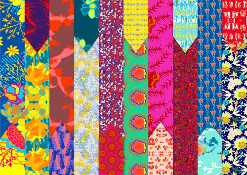 Enjoy Puzzle puzzle Designer Patterns 1 - 1000 pièces multicolore