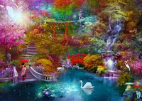 Enjoy Puzzle puzzle Jardin japonais 1000 pièces relaxant